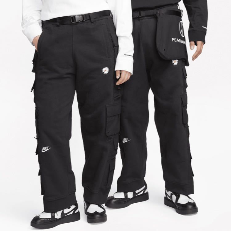 Nike x PEACEMINUSONE G-Dragon Wide Pants パンツ ナイキ ピーマイ ピースマイナスワン PMO XS BLACK KWONDO 1