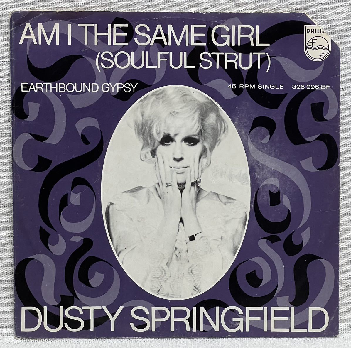 7インチ Dusty Springfield / Am I The Same Girl (Soulful Strut) ★オランダ盤