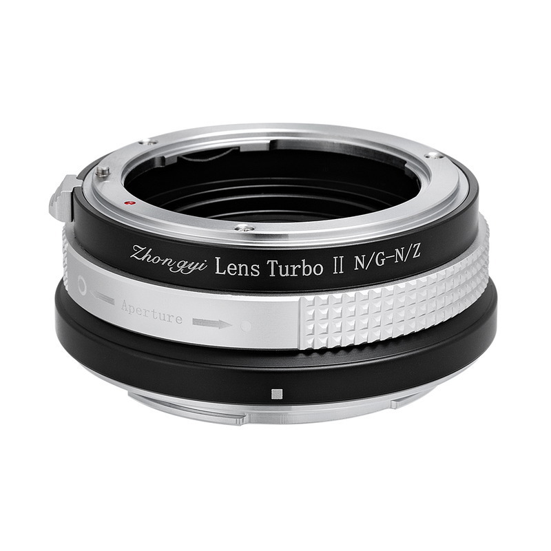 中一光学 Lens Turbo II N/G-NZ(ニコンF[Gタイプ対応]レンズ → ニコンZ変換)フォーカルレデューサー アダプター