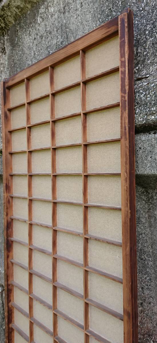  античный фусума Showa Retro старый ..DIY двери получение W-1822