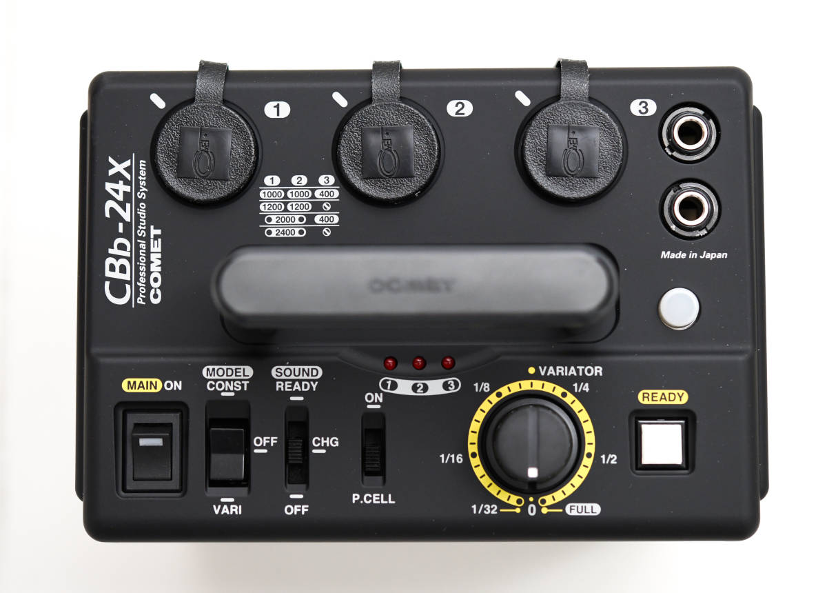 COMET CBb-24X / CLX-25 mini Gヘッド 2灯 コメット ストロボセット