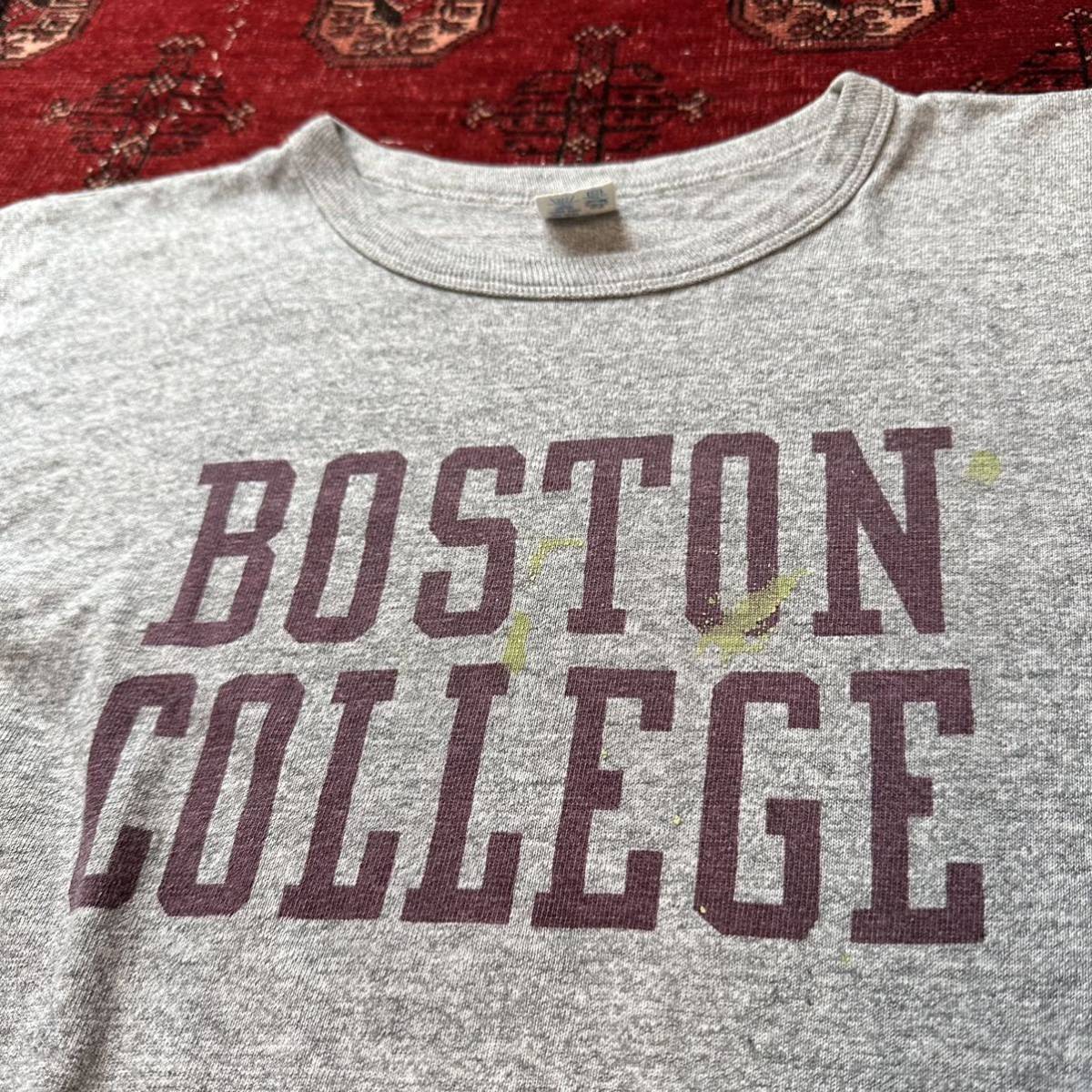 1980’s チャンピオン 2段染み込みプリント “BOSTON“ トリコタグ MEDIUM Tシャツ ヴィンテージ 60s 70s 80s 90s_画像6