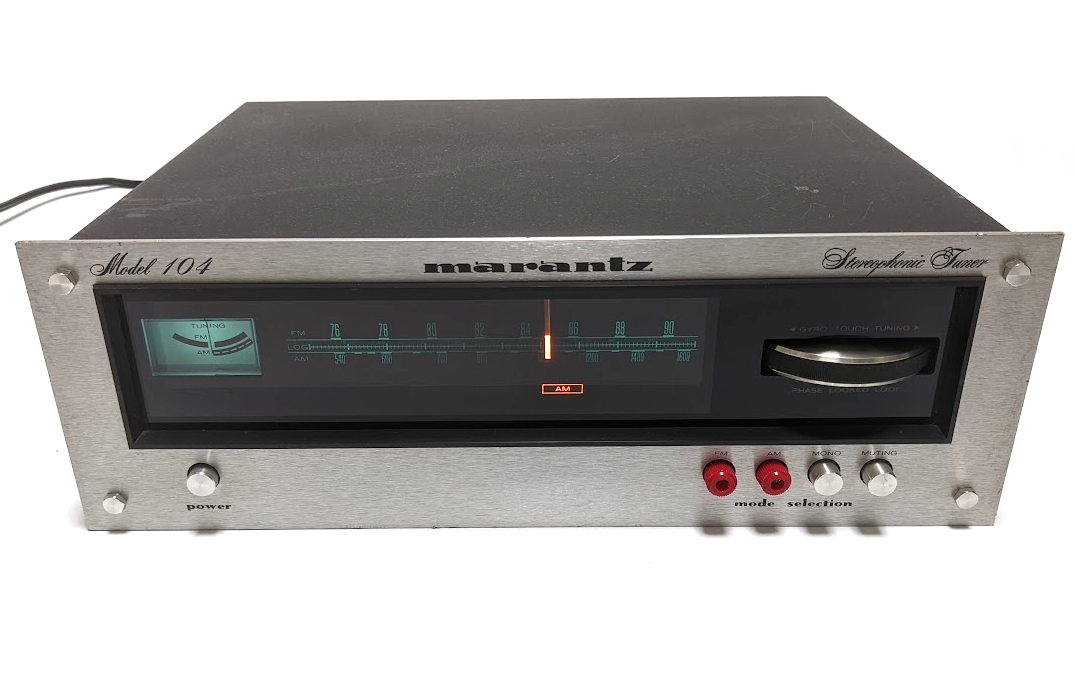 marantz マランツ Model 104 AM/FM チューナー tuner ステレオ-