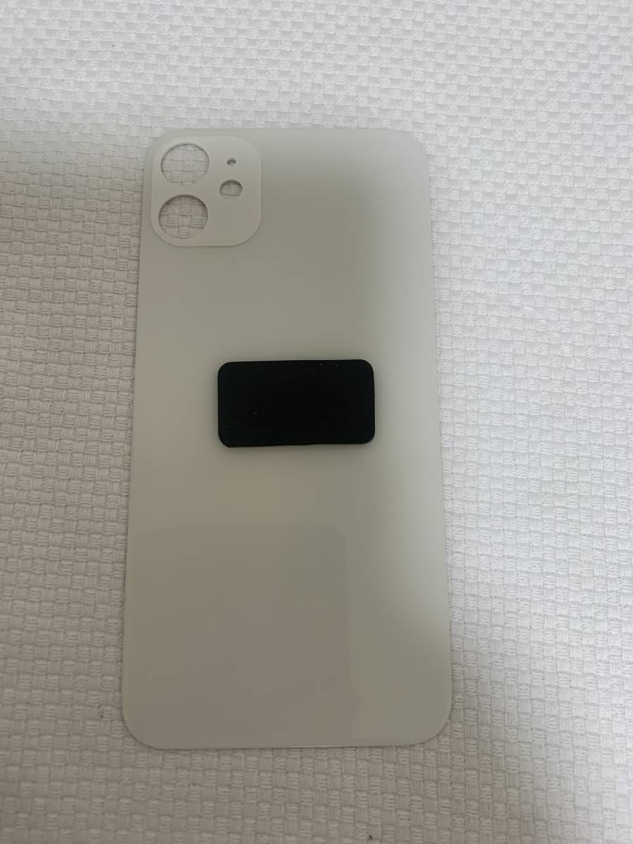 A51-iPhone 11 専用 バックパネル シルバー背面ガラス 新品未使用品_画像1