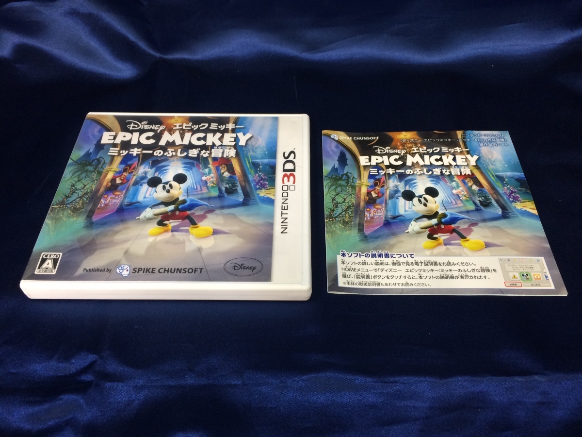  used A* Disney e pick Mickey : Mickey. .... adventure * Nintendo 3DS soft 
