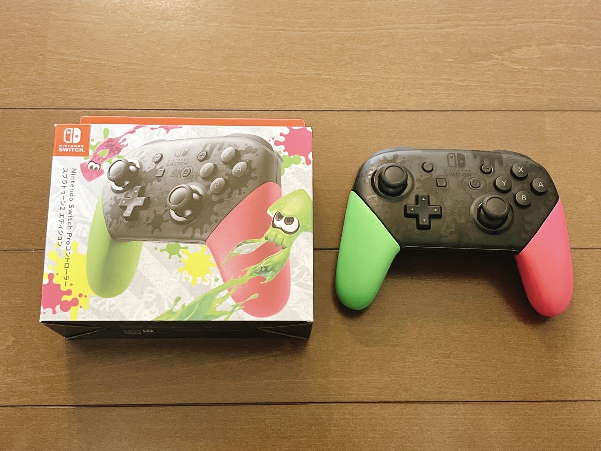 Nintendo Switch Proコントローラー スプラトゥーン2 Nintendo Switch Proコントローラー スプラトゥーン2