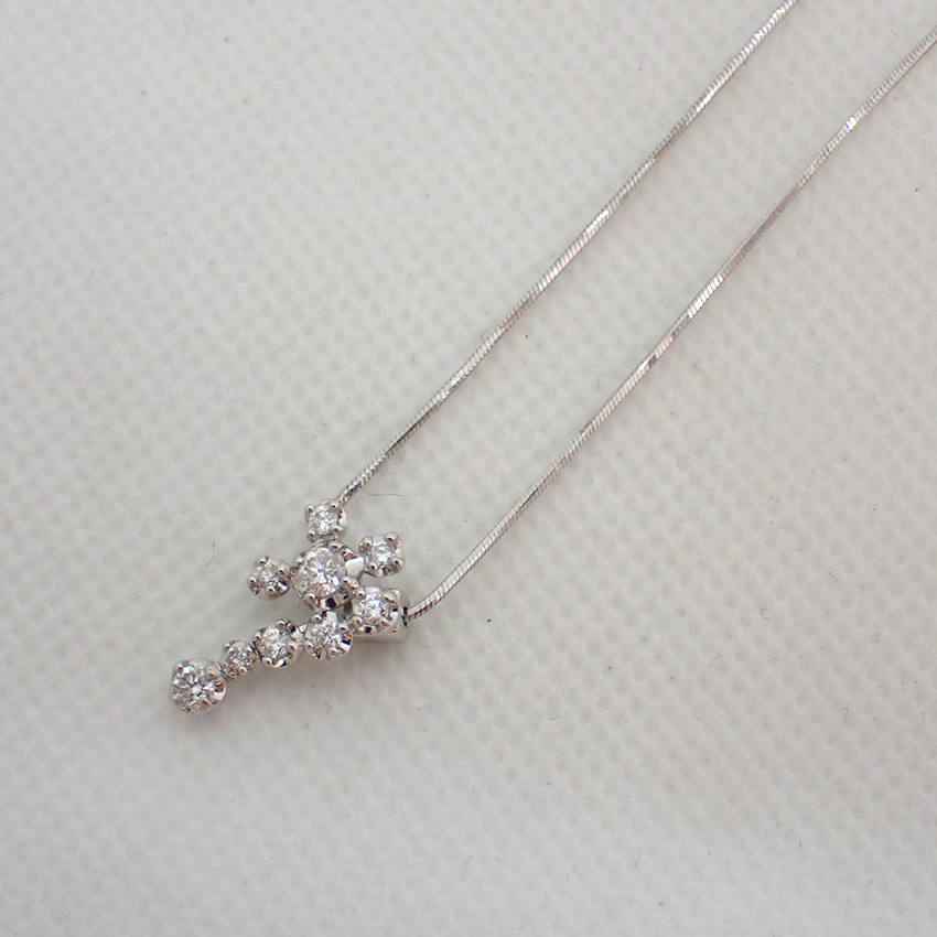 VENDOME/ヴァンドーム Pt900/850 ダイヤモンド ペンダント/ネックレス