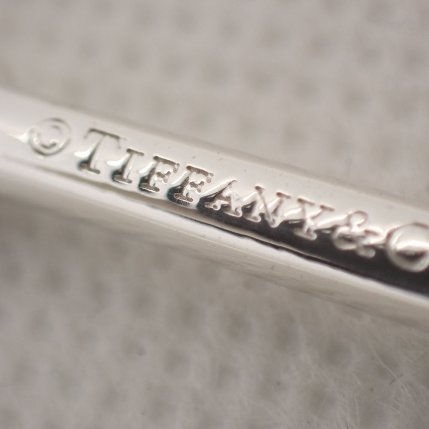 【中古】TIFFANY/ティファニー 925 ハートキー オーバルリンクチェーン ペンダント[g66-79］_画像4