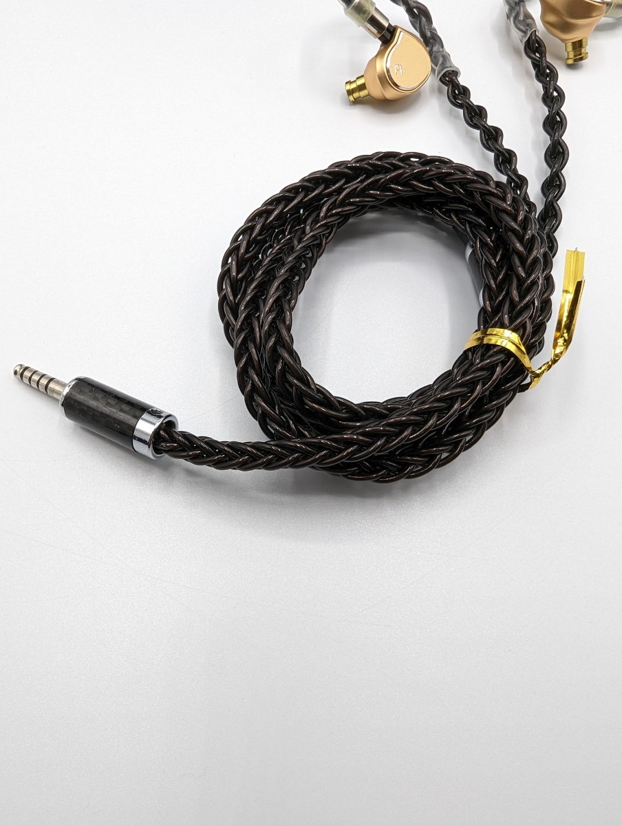 Faudio Major ケーブルアップグレード品 FAudio Black Sprite Cable