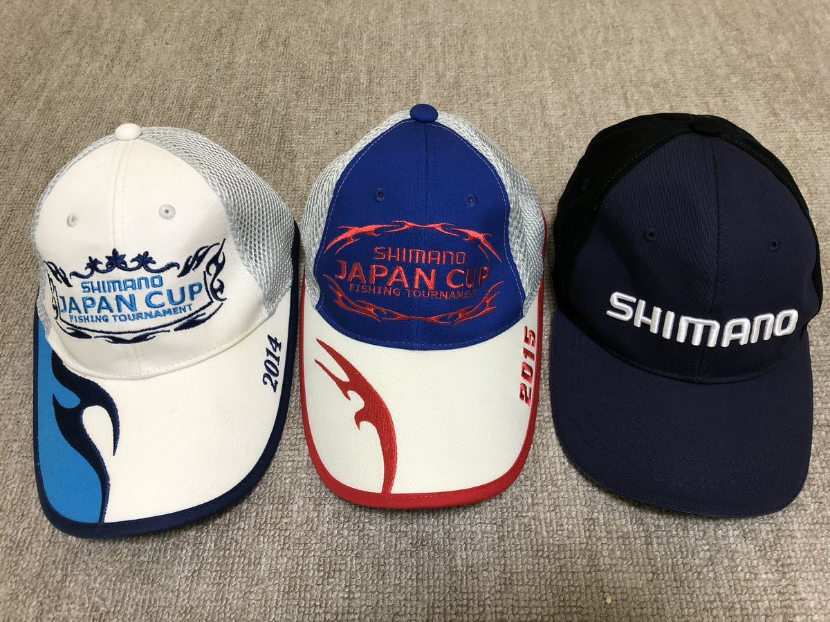 ヤフオク! - シマノ フィッシングキャップ 帽子 3点 中古