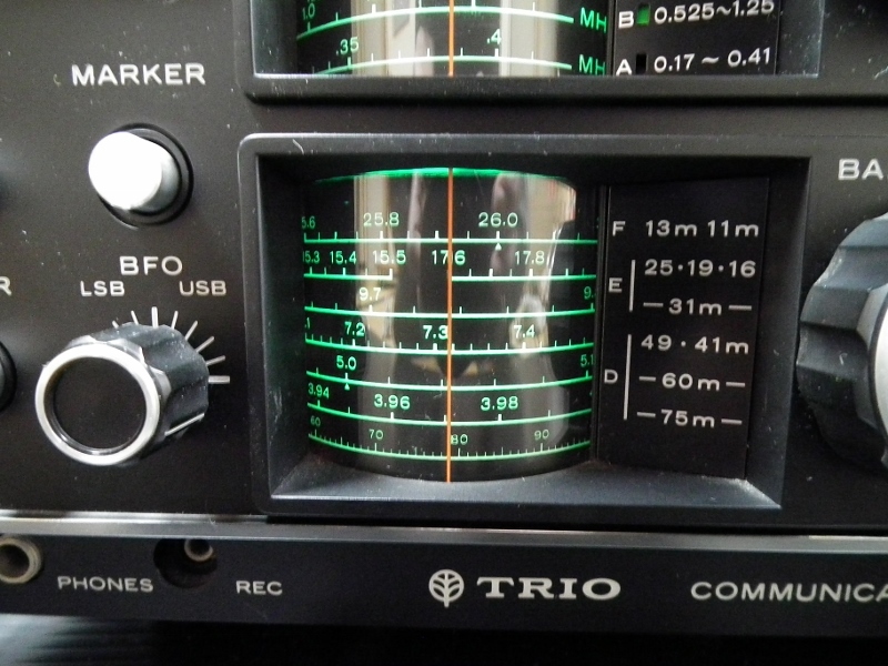 美品 TRIO R-300 通信型受信機 トリオ BCLラジオ レシーバー 通信機型
