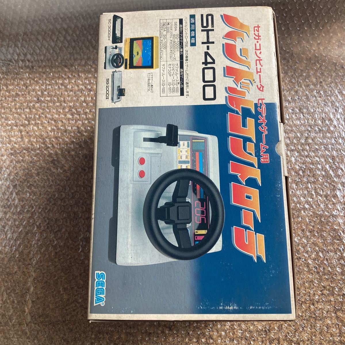 未使用【ハンドルコントローラ】SEGA SH-400 セガ・コンピュータ