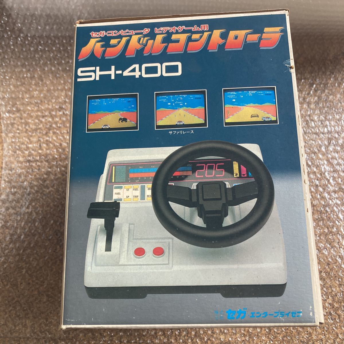 未使用【ハンドルコントローラ】SEGA SH-400 セガ・コンピュータ 未使用【ハンドルコントローラ】SEGA SH-400 セガ・コンピュータ