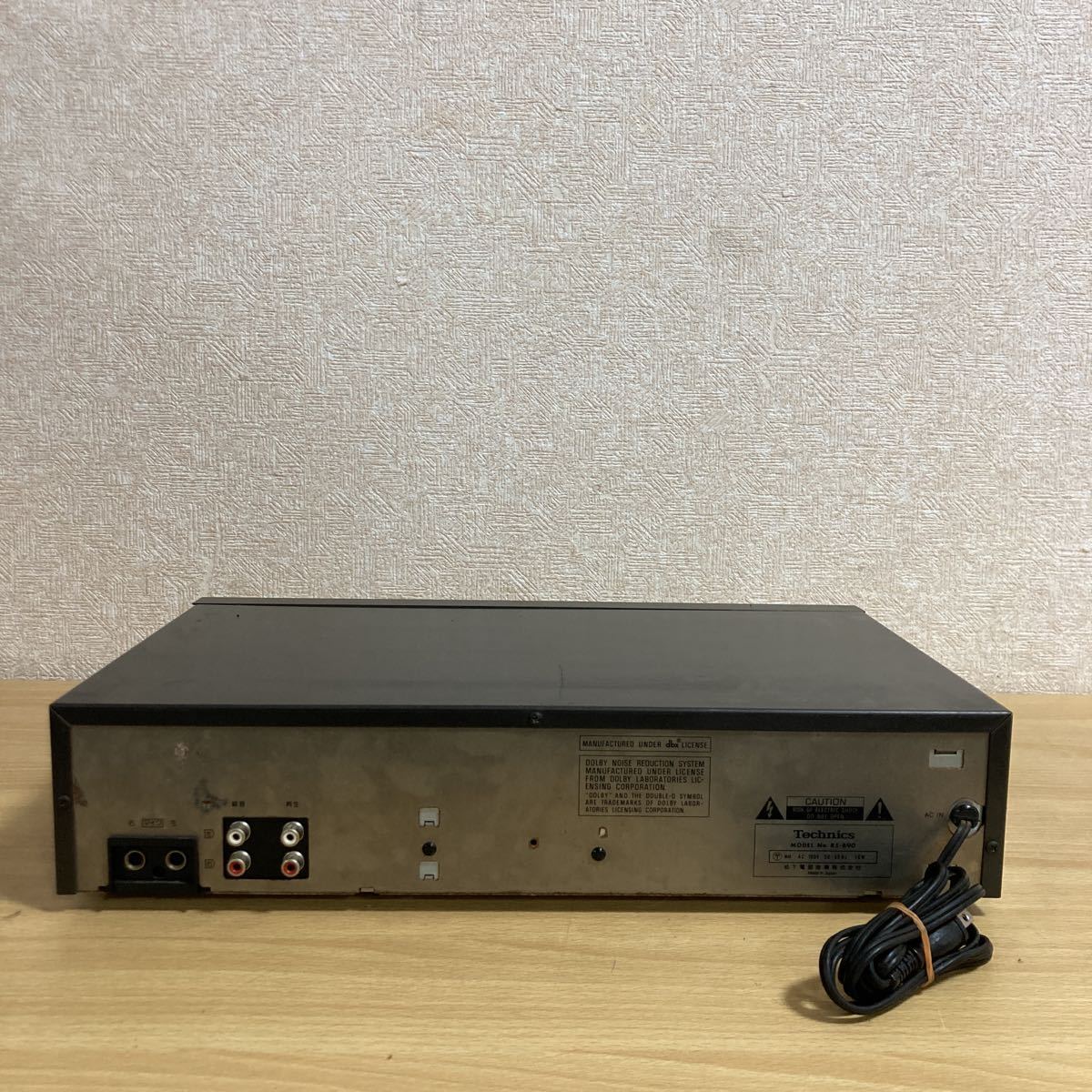 Technics テクニクスStereo Cassette Deck RS-B90 ステレオ Technics テクニクスStereo Cassette Deck RS-B90 ステレオ