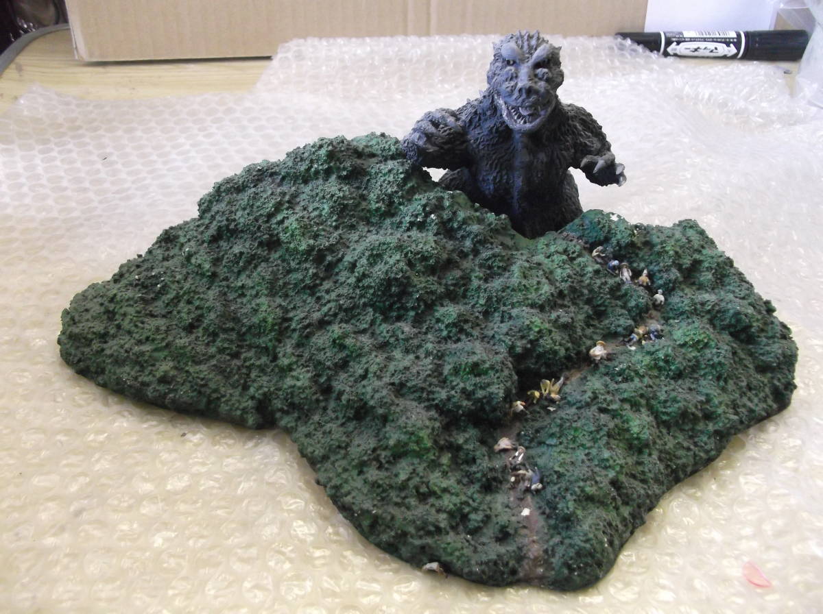 酒井ゆうじ造形工房 初代ゴジラ出現 レジンキャストキット 塗装完成品