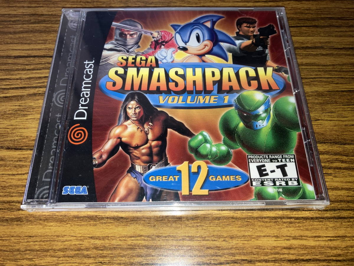 ジャンク品北米DC Sega Smash Pack Vol. 1_画像1