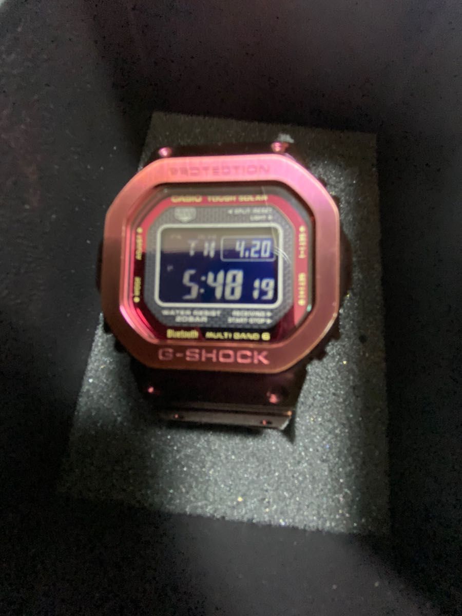 CASIO G-SHOCK GMW-B5000RD-4JF カシオ レッド | noonanwaste.com