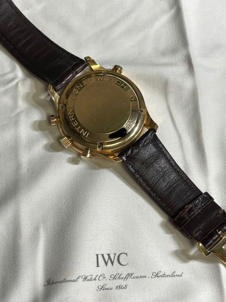 IWC ポルトギーゼ クロノグラフ ラトラパンテ メンズ腕時計 自動巻き