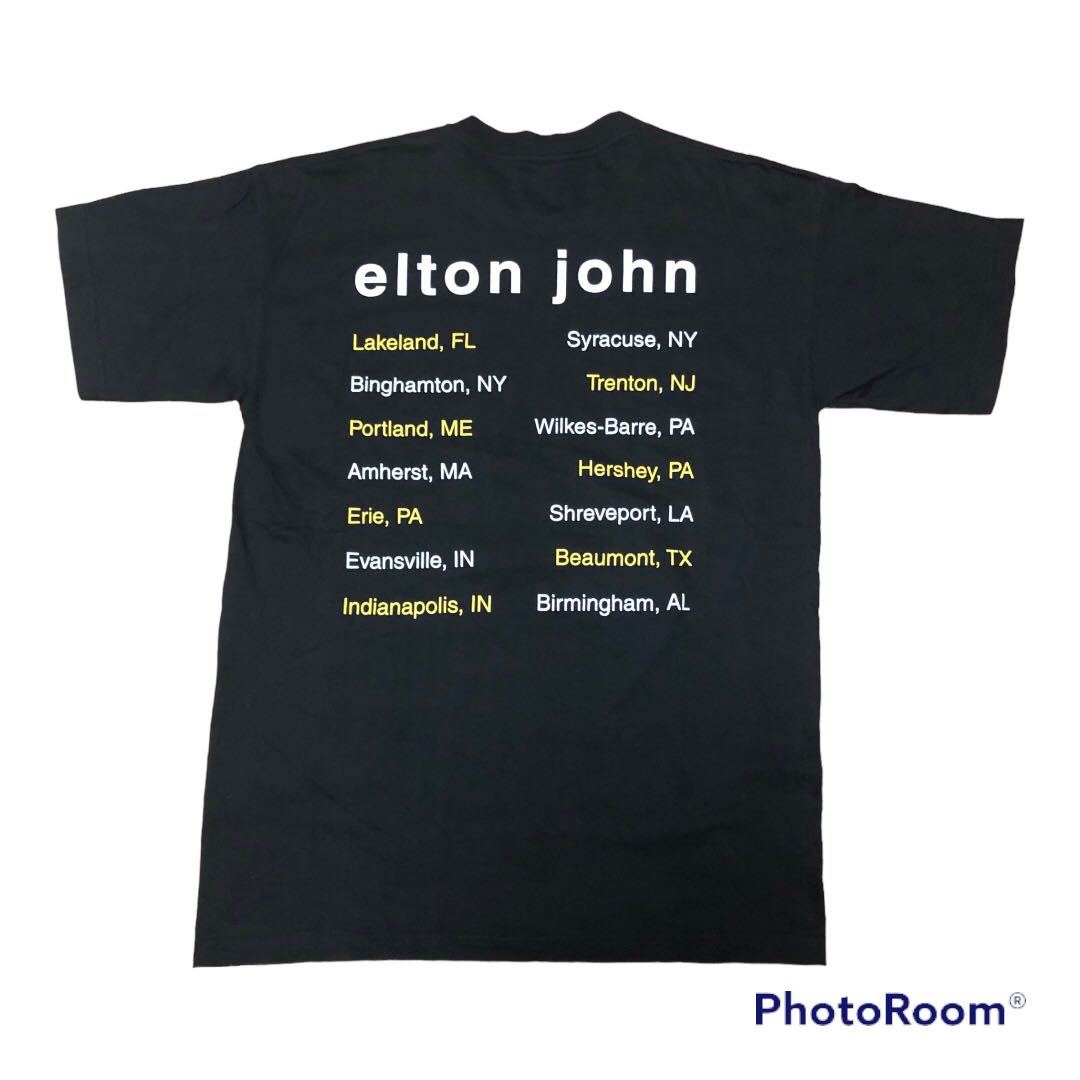 90s DEADSTOCK elton john USA TOUR Tシャツ L