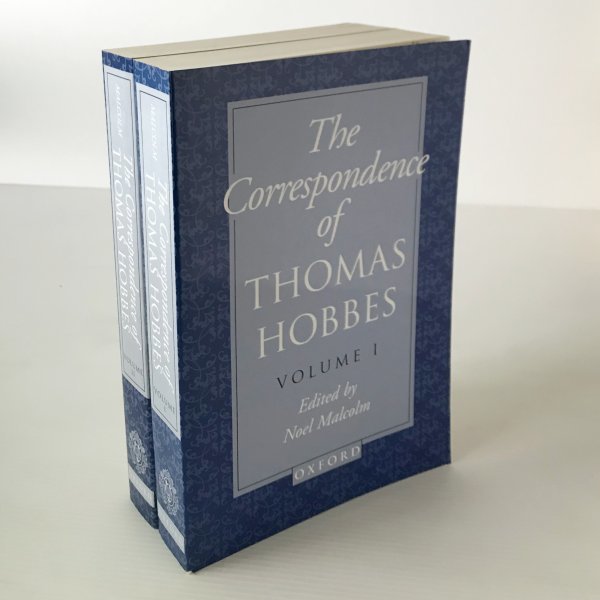 The Correspondence of Thomas Hobbes Vol.1-2（トマス・ホッブズ書簡集）edited by Noel Malcolm