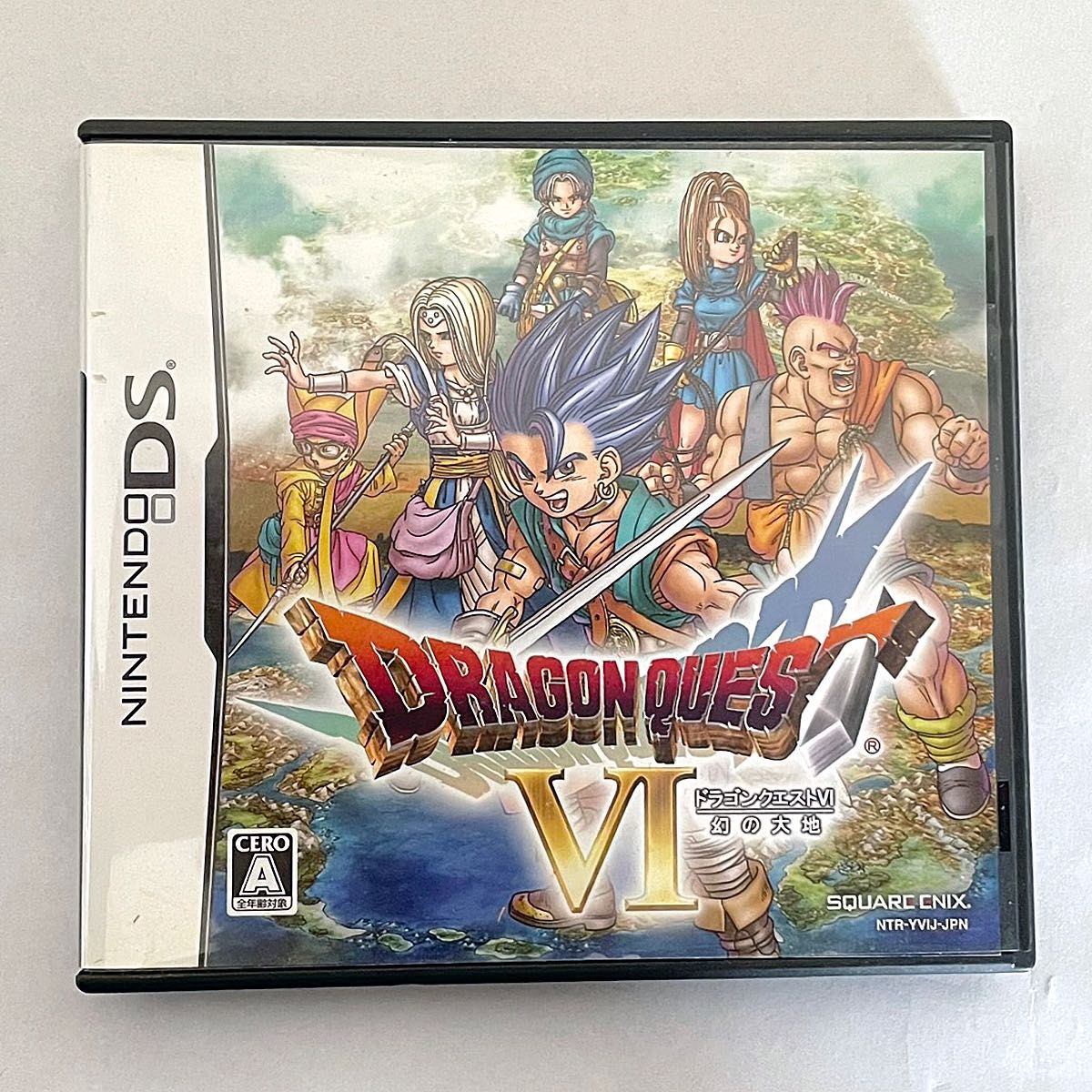 動作確認済】ニンテンドー DS ドラゴンクエスト Ⅵ 幻の大地 スクエア