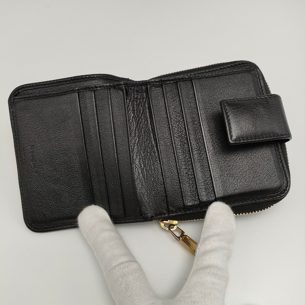 極美品 正規品 イヴ・サンローラン 折り財布 | noonanwaste.com