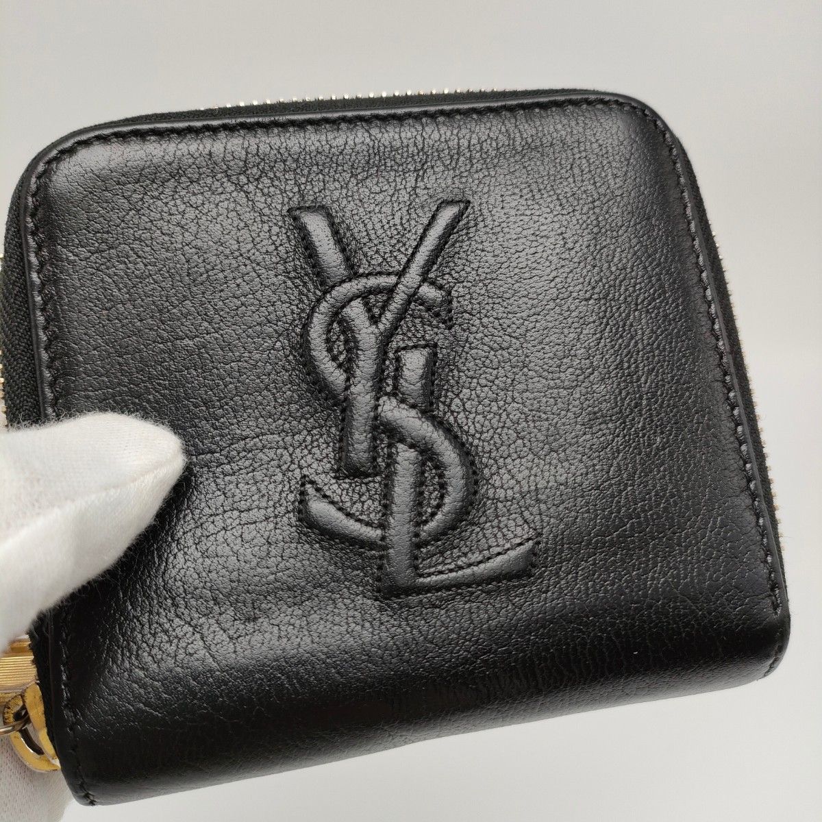 極美品 正規品 イヴ・サンローラン 折り財布 | noonanwaste.com