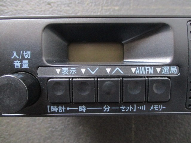 3756 EBD-S321V ハイゼット ラジオ 86120-B2040 5P AM:FM付 スピーカー1体型 AST1 動作確認テスト済_画像2