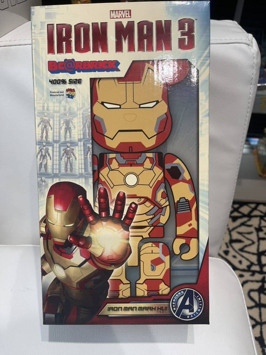 収集品ベアブリック メディコムトイ BE@RBRICK 400% アイアンマン3