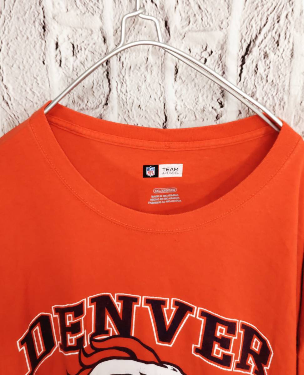 送料無料 US古着 NFL DENVER BRONCOS Ｔシャツ 90's NFL デンバー