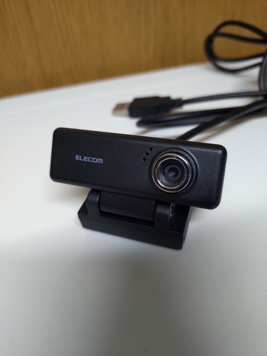 エレコム WEBカメラ UCAM-C520FBBK 200万画素 HD 720p 30FPS マイク