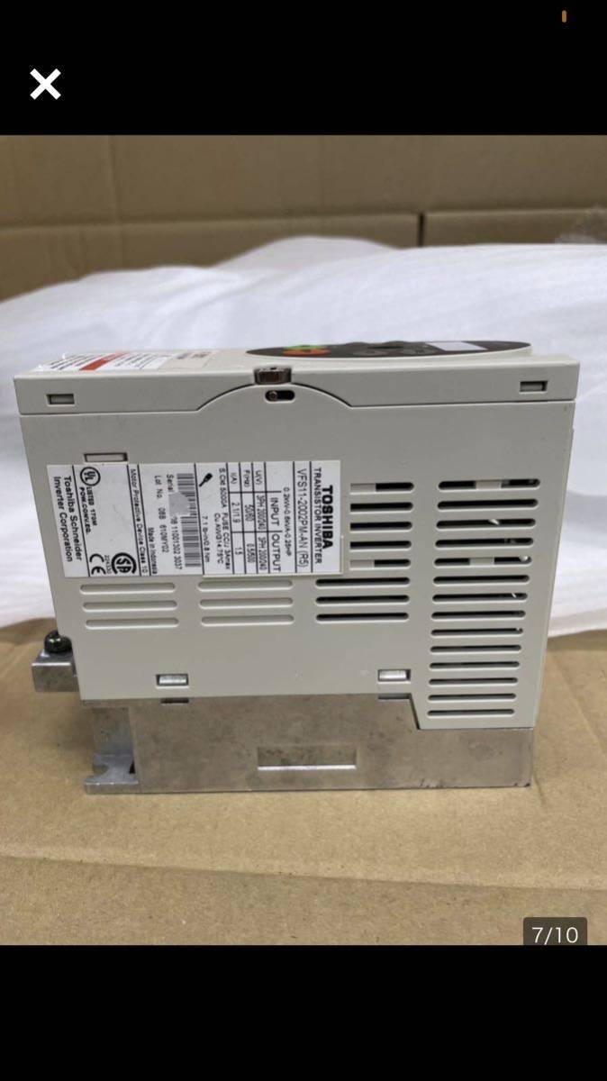 TOSHIBA VFS11-2002PM-AN（R5）0.2kW-0.6kVA-0.25HP_画像7