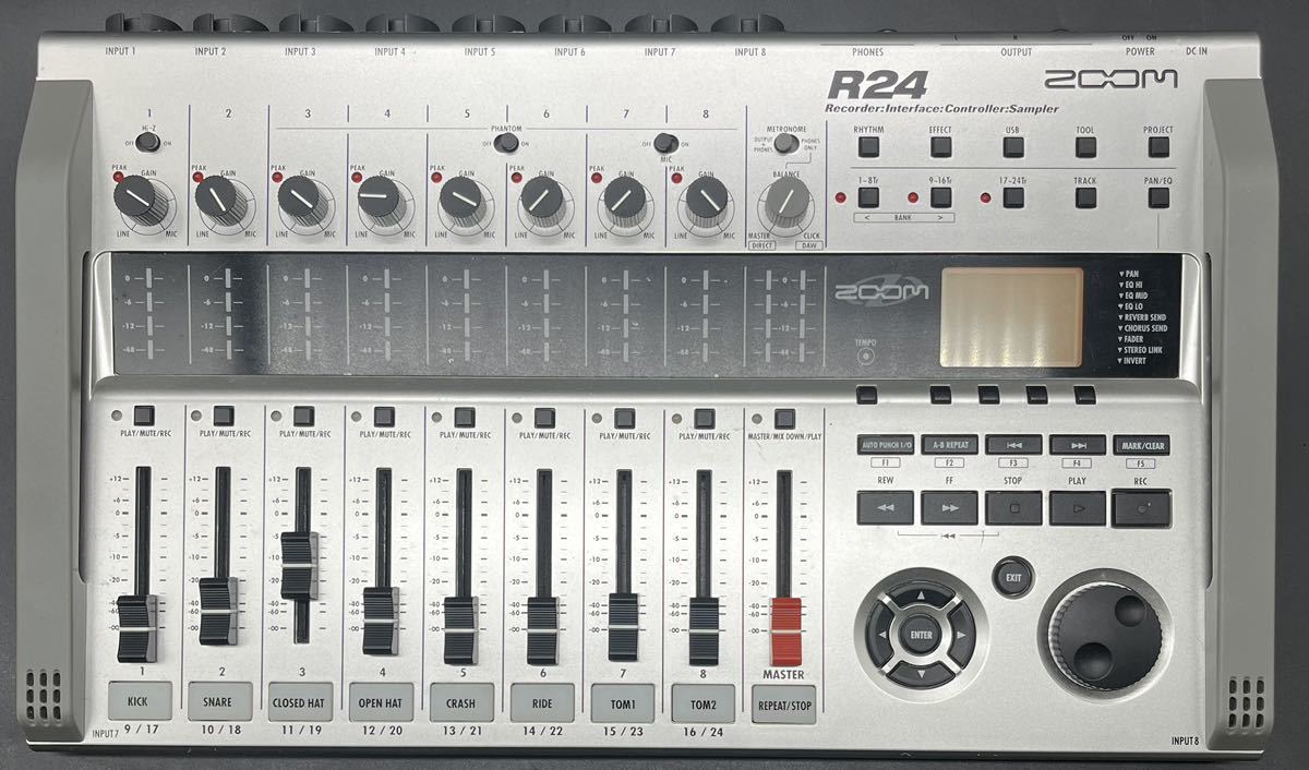 □通電確認済み□ZOOM□ズーム□R24□MTR□マルチトラックレコーダー