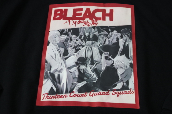 ブリーチ　千年血戦篇　護廷十三隊総隊　トレーナー　レディース 3L-4L　黒　BLEACH　新品 未使用　