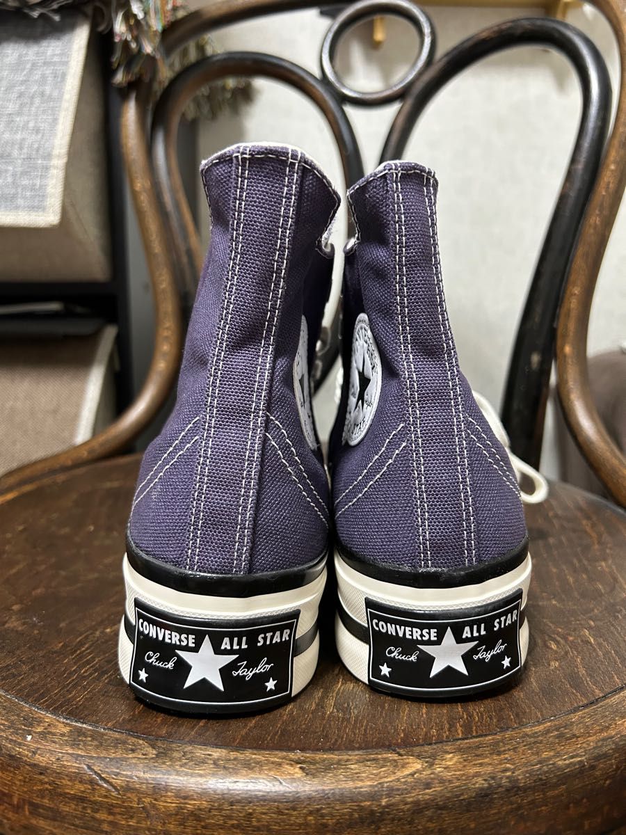 日本未発売 CHUCK 70 PLUS HI コンバースオールスター紫 26 5 日本未発売 CHUCK 70 PLUS HI コンバースオールスター紫 26 5