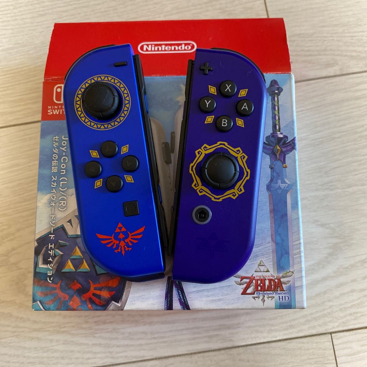 美品 ジョイコン Joy-Con SW Joy-Con L/R ゼルダの伝説 スカイウォード