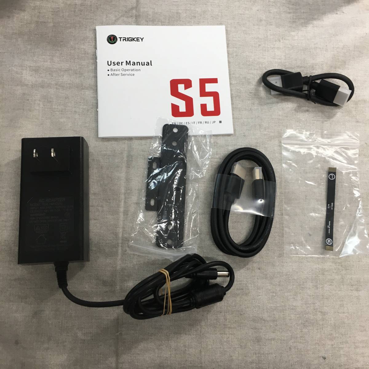 現状品 TRIGKEY S5 ミニPC AMD Ryzen 5 5500U 6コア 12スレッド DDR4