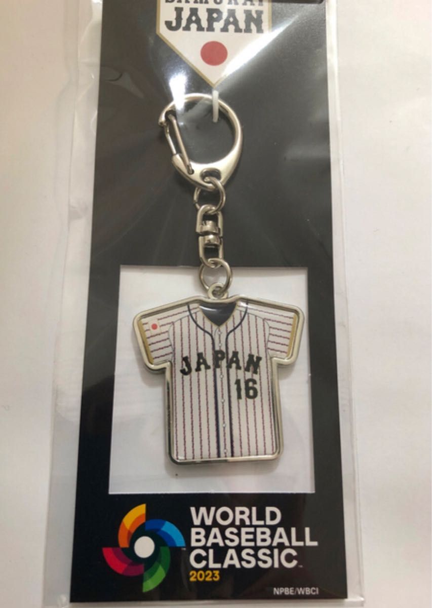 侍ジャパン WBC 2023 大谷翔平選手 ユニフォームキーホルダー|PayPayフリマ WBC2023 大谷翔平 16 選手ユニフォームキーホルダー