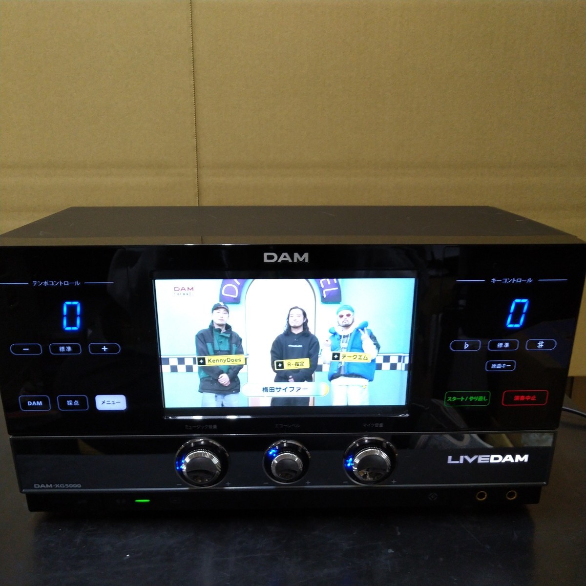 SI6 業務用 第一興商 LIVE DAM コントローラー DAM-XG5000 点検動作品