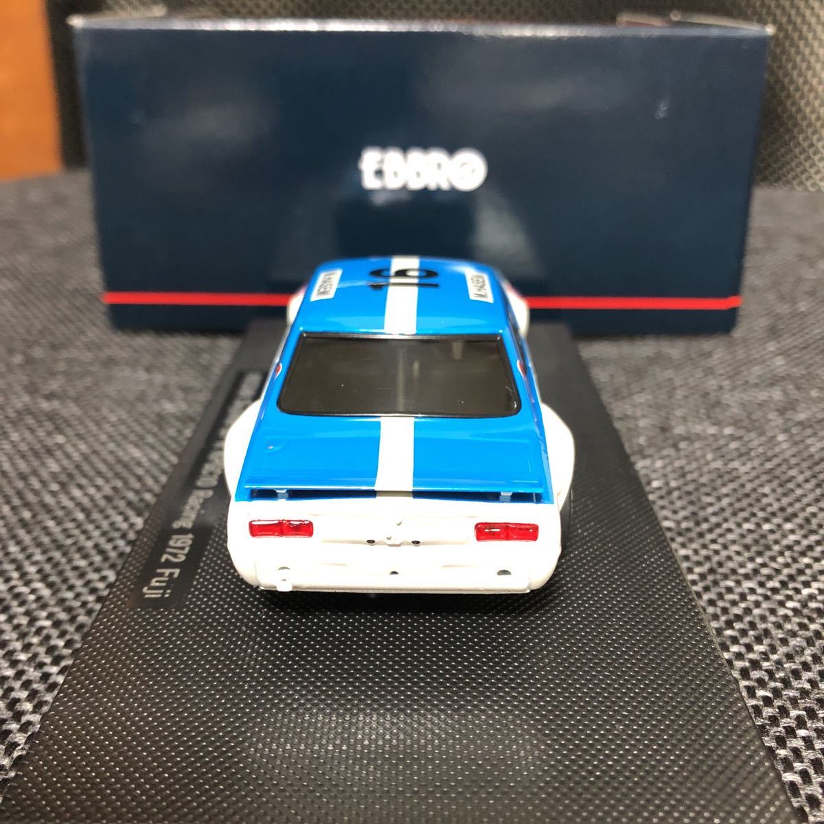 エブロ 1/43 NISSAN Skyline GT-R KPGC10 Racing 1972 Fuji ニッサン