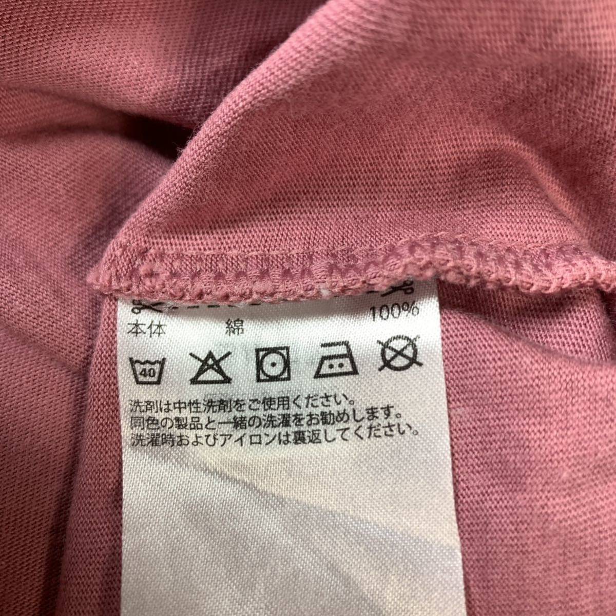 adidas アディダス ノースリーブTシャツ ピンク ハイネック XS YA3301_画像5