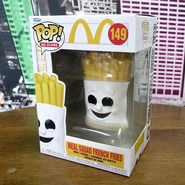 POP! AD ICONS VINYL FIGURE MCDONALDS MEAL SQUAD FRENCH FRIES【FUNKO】