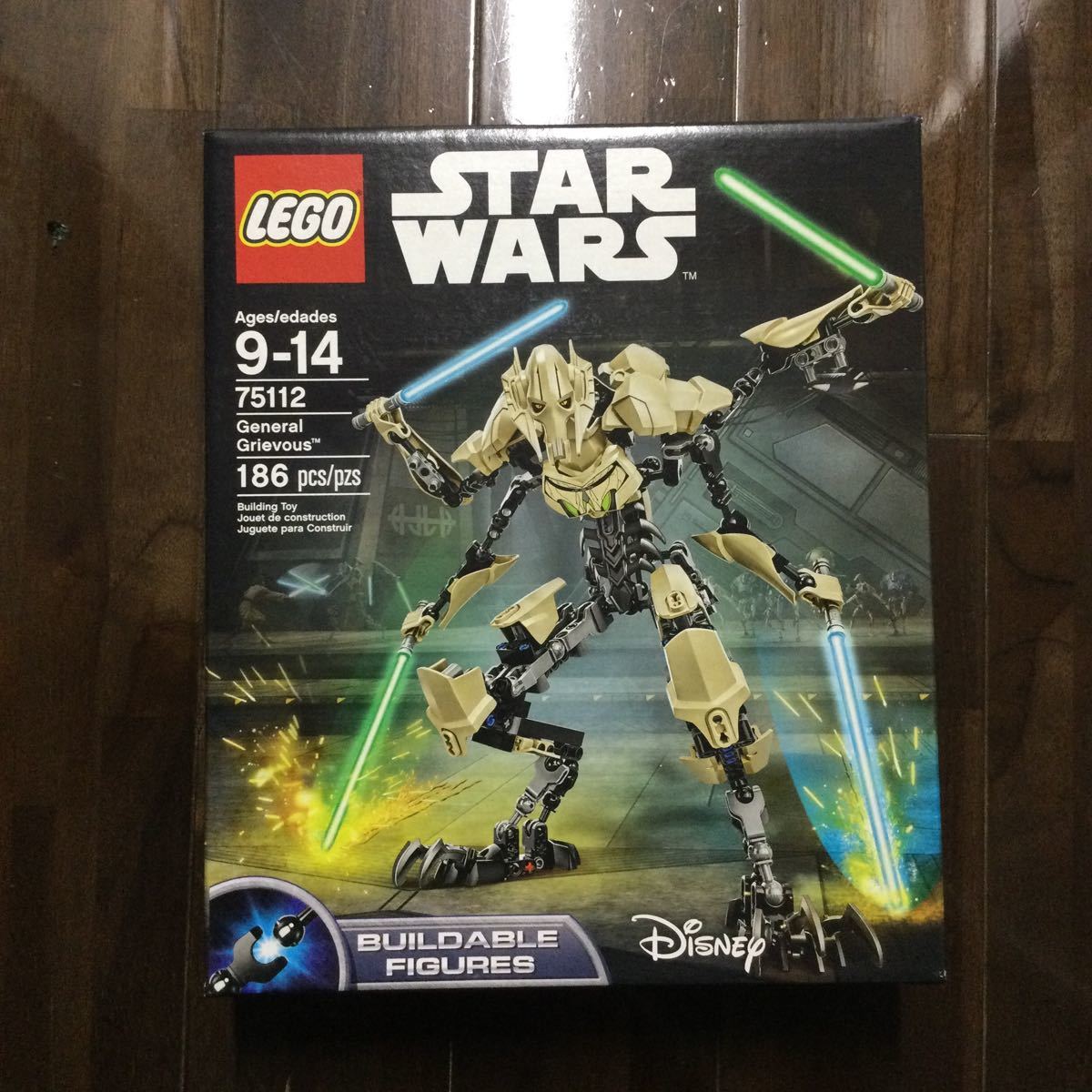 レゴ Lego 75112 グリーヴァス将軍 ビルダブルフィギュア 【スターウォーズ】 未開封の画像1