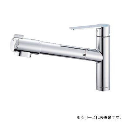 三栄 SANEI column シングル浄水器付ワンホールスプレー混合栓 K87580E1JV-13