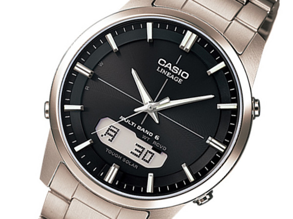 カシオ CASIO リニエージ 電波 ソーラー メンズ 腕時計 LCW-M170TD