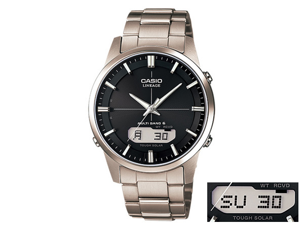 カシオ CASIO リニエージ 電波 ソーラー メンズ 腕時計 LCW-M170TD