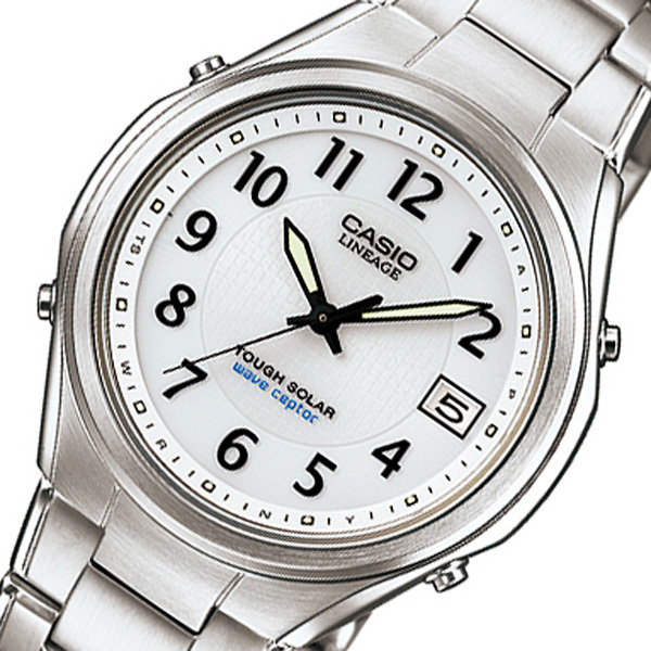 カシオ リニエージ 電波 ソーラー 腕時計 LIW-120DEJ-7A2JF ホワイト 国内正規 ホワイト_画像1