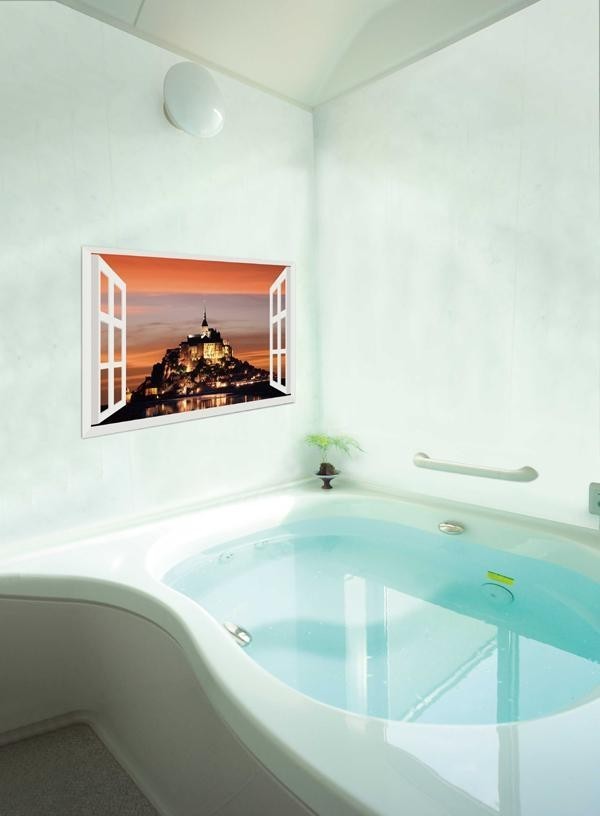 93％以上節約93％以上節約お風呂のポスター 日本の名湯 燃ゆる登別(北海道)・SPP-10143 開運アート 