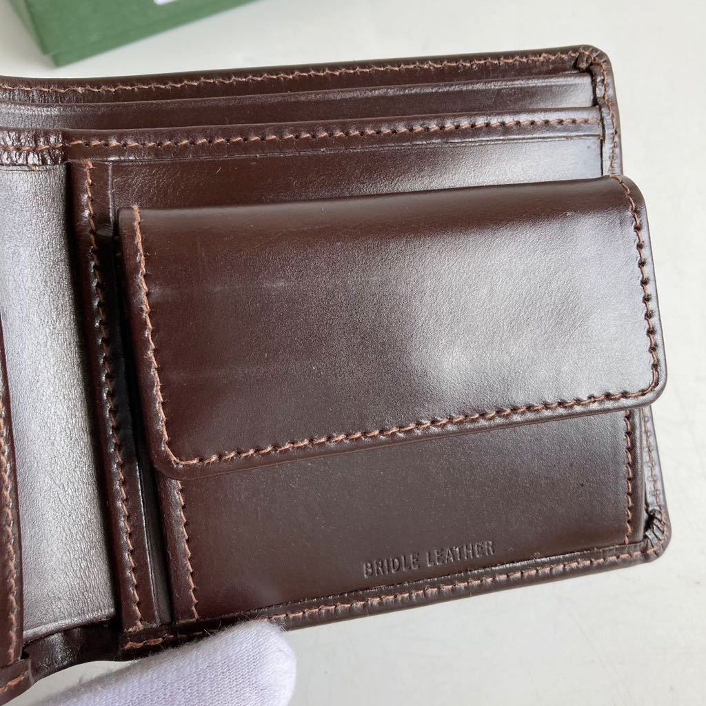 未使用 Whitehouse Cox 二つ折り財布 ホワイトハウスコックス 財布
