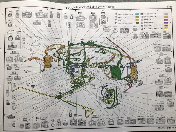 *** Corolla / Sprinter / Levin / Trueno AE110/AE111/AE114/EE111/CE110/CE114 service manual wiring diagram compilation 97.04***